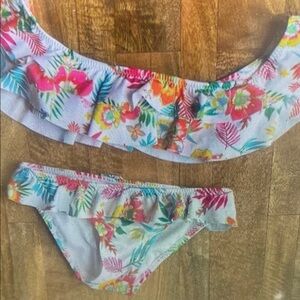 Floral Kids Bikini Set
